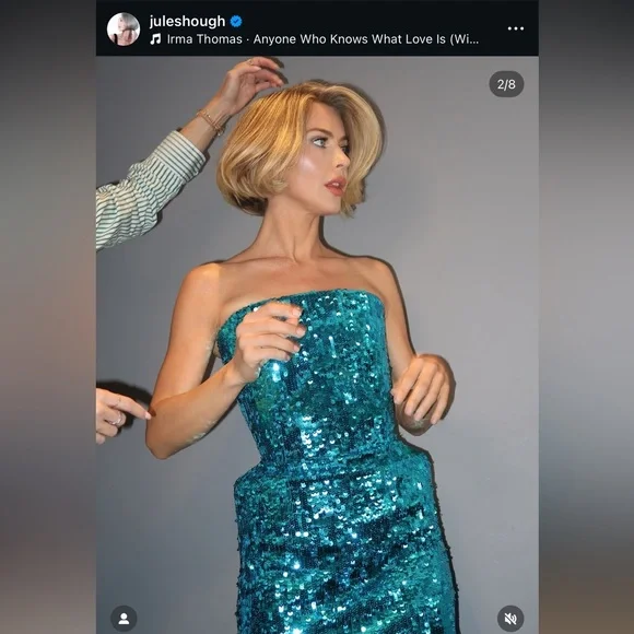 Balenciaga Hourglass Sequined Gown - Picture 5 of 10